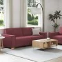 Juego de sofás con cojines 2 piezas tela rojo tinto by , Sofas - Ref: Foro24-3324694, Price: 467,07 €, Discount: %