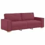 Juego de sofás con cojines 2 piezas tela rojo tinto by , Sofas - Ref: Foro24-3324694, Price: 467,07 €, Discount: %