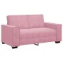 Juego de sofás con cojines 3 piezas terciopelo rosa by , Sofas - Ref: Foro24-3324621, Price: 669,26 €, Discount: %