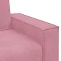 Juego de sofás con cojines 3 piezas terciopelo rosa by , Sofas - Ref: Foro24-3324621, Price: 669,26 €, Discount: %