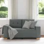 Sofá Loveseat gris oscuro 120 cm de tela de , Sofás - Ref: Foro24-4105069, Precio: 214,07 €, Descuento: %