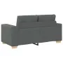 Sofá Loveseat gris oscuro 120 cm de tela de , Sofás - Ref: Foro24-4105069, Precio: 214,07 €, Descuento: %