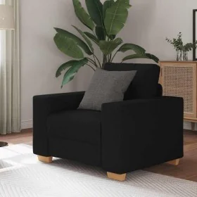 Sillón de tela negro 60 cm by , Sofas - Ref: Foro24-4105060, Price: 159,36 €, Discount: %