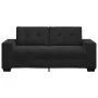 Sofá Loveseat Terciopelo Negro 140 cm de , Sofás - Ref: Foro24-4105127, Precio: 218,90 €, Descuento: %