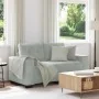 Sofá Loveseat gris claro 120 cm terciopelo de , Sofás - Ref: Foro24-4105110, Precio: 213,34 €, Descuento: %