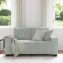 Sofá Loveseat gris claro 120 cm terciopelo de , Sofás - Ref: Foro24-4105110, Precio: 213,34 €, Descuento: %