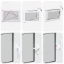 Ventana de sótano "RISOR" 90x60 cm oscilobatiente DIN izquierda by , Windows - Ref: Foro24-4108317, Price: 140,80 €, Discount: %