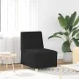 Sillón de terciopelo negro 55 cm de , Sofás - Ref: Foro24-4108485, Precio: 118,71 €, Descuento: %