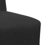 Sillón de terciopelo negro 55 cm de , Sofás - Ref: Foro24-4108485, Precio: 118,71 €, Descuento: %