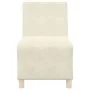 Sillón de terciopelo color crema 55 cm de , Sofás - Ref: Foro24-4108487, Precio: 119,67 €, Descuento: %