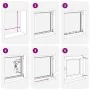Ventana de sótano "RISOR" 60x60 cm oscilobatiente DIN izquierda by , Windows - Ref: Foro24-4108430, Price: 120,35 €, Discount: %