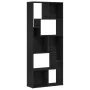 Estantería de madera de roble negro 67x24x161 cm de , Librerías y estanterías - Ref: Foro24-862485, Precio: 85,10 €, Descuent...