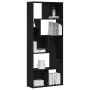 Estantería de madera de roble negro 67x24x161 cm de , Librerías y estanterías - Ref: Foro24-862485, Precio: 85,10 €, Descuent...