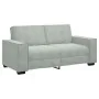 Sofá de 2 plazas de terciopelo gris claro 140 cm by , Sofas - Ref: Foro24-4105020, Price: 218,01 €, Discount: %