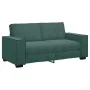 Sofá de 2 plazas de terciopelo verde oscuro 140 cm by , Sofas - Ref: Foro24-4105022, Price: 214,84 €, Discount: %
