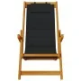 Silla de playa plegable con reposabrazos negra de , Sillas de jardín - Ref: Foro24-4108066, Precio: 85,43 €, Descuento: %
