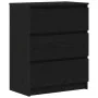 Aparador roble negro 60x35x76 cm Madera de ingeniería de , Aparadores - Ref: Foro24-862493, Precio: 95,86 €, Descuento: %
