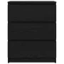 Aparador roble negro 60x35x76 cm Madera de ingeniería de , Aparadores - Ref: Foro24-862493, Precio: 95,86 €, Descuento: %
