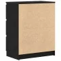 Aparador roble negro 60x35x76 cm Madera de ingeniería de , Aparadores - Ref: Foro24-862493, Precio: 95,86 €, Descuento: %