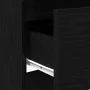 Aparador roble negro 60x35x76 cm Madera de ingeniería de , Aparadores - Ref: Foro24-862493, Precio: 95,86 €, Descuento: %