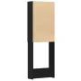 Mueble para lavadora roble negro 64x25,5x190 cm de , Accesorios para lavadoras y secadoras - Ref: Foro24-862064, Precio: 100,...