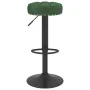 Taburetes de cocina 2 unidades terciopelo verde oscuro by , Kitchen stools - Ref: Foro24-332998, Price: 102,32 €, Discount: %