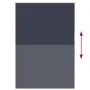 Estor Enrollable Opaco marino 110x130 cm Tela Ancho 105,7 cm de , Persianas y estores - Ref: Foro24-4011494, Precio: 23,24 €,...