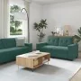 Conjunto de Sofá de 2 Piezas con Cojines en Terciopelo Verde Oscuro de , Sofás - Ref: Foro24-3324723, Precio: 464,43 €, Descu...