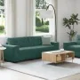 Conjunto de Sofá de 2 Piezas con Cojines en Terciopelo Verde Oscuro de , Sofás - Ref: Foro24-3324723, Precio: 464,43 €, Descu...