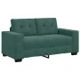Conjunto de Sofá de 2 Piezas con Cojines en Terciopelo Verde Oscuro de , Sofás - Ref: Foro24-3324723, Precio: 464,43 €, Descu...