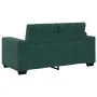 Conjunto de Sofá de 2 Piezas con Cojines en Terciopelo Verde Oscuro de , Sofás - Ref: Foro24-3324723, Precio: 464,43 €, Descu...