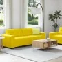Juego de Sofá de 2 Piezas con Cojines de Terciopelo Amarillo von , Sofas - Ref: Foro24-3324727, Preis: 464,43 €, Rabatt: %