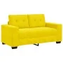Juego de Sofá de 2 Piezas con Cojines de Terciopelo Amarillo von , Sofas - Ref: Foro24-3324727, Preis: 464,43 €, Rabatt: %