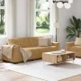 Conjunto de Sofá de 2 Piezas con Cojines de Terciopelo Marrón de , Sofás - Ref: Foro24-3324728, Precio: 464,43 €, Descuento: %
