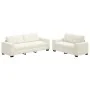 Conjunto de Sofá de 2 Piezas con Cojines Velvet Crema by , Sofas - Ref: Foro24-3324729, Price: 470,25 €, Discount: %