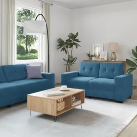 Juego de Sofá de 2 Piezas con Cojines de Terciopelo Azul von , Sofas - Ref: Foro24-3324730, Preis: 464,43 €, Rabatt: %