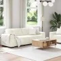 Conjunto de Sofá de 2 Piezas con Cojines Velvet Crema by , Sofas - Ref: Foro24-3324729, Price: 470,25 €, Discount: %