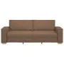 Sofá de 3 plazas Marrón 180 cm Tela de , Sofás - Ref: Foro24-4104994, Precio: 262,00 €, Descuento: %