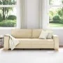 Sofá de 3 plazas Crema de 180 cm en tela by , Sofas - Ref: Foro24-4104997, Price: 262,00 €, Discount: %