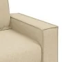 Sofá de 3 plazas Crema de 180 cm en tela by , Sofas - Ref: Foro24-4104997, Price: 262,00 €, Discount: %