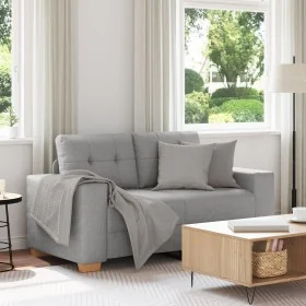 Sofá Loveseat Gris Nube 120 cm Tela by , Sofas - Ref: Foro24-4105076, Price: 215,68 €, Discount: %
