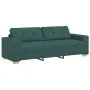 Sofá de 3 plazas Verde Oscuro 180 cm Tela by , Sofas - Ref: Foro24-4105093, Price: 261,44 €, Discount: %