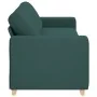 Sofá de 3 plazas Verde Oscuro 180 cm Tela by , Sofas - Ref: Foro24-4105093, Price: 261,44 €, Discount: %