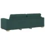 Sofá de 3 plazas Verde Oscuro 180 cm Tela by , Sofas - Ref: Foro24-4105093, Price: 261,44 €, Discount: %