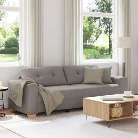 Sofá Taupe Tela, Madera Mediano Resistente Sofá Taupe de , Sofás - Ref: Foro24-4105094, Precio: 261,44 €, Descuento: %