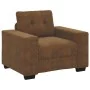 Sillón Marrón de 59 cm en Cuero Sintético de , Sofás - Ref: Foro24-4105108, Precio: 168,21 €, Descuento: %