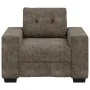 Sillón Gris Oscuro de 59 cm en Piel Sintética de , Sofás - Ref: Foro24-4105109, Precio: 168,21 €, Descuento: %