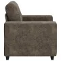 Sillón Gris Oscuro de 59 cm en Piel Sintética de , Sofás - Ref: Foro24-4105109, Precio: 168,21 €, Descuento: %