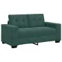 Sofá Loveseat Verde Oscuro 120 cm de Terciopelo de , Sofás - Ref: Foro24-4105112, Precio: 210,76 €, Descuento: %
