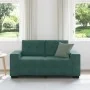 Sofá Loveseat Verde Oscuro 120 cm de Terciopelo de , Sofás - Ref: Foro24-4105112, Precio: 210,76 €, Descuento: %